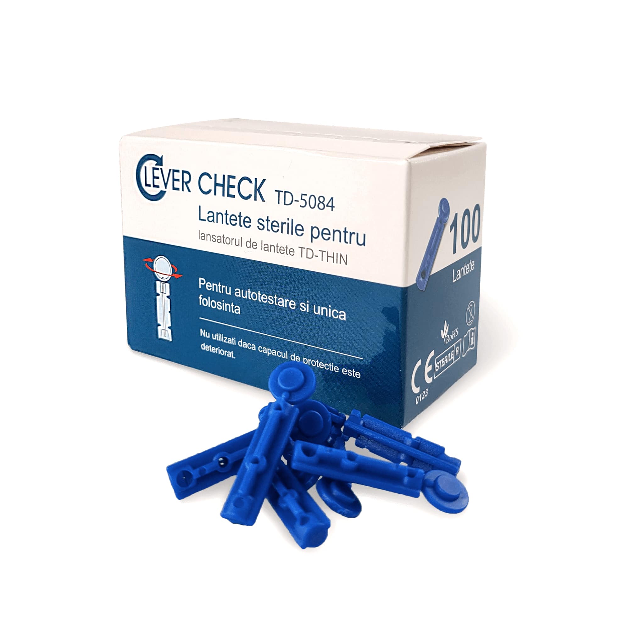 Lanțete Sterile 100 Buc