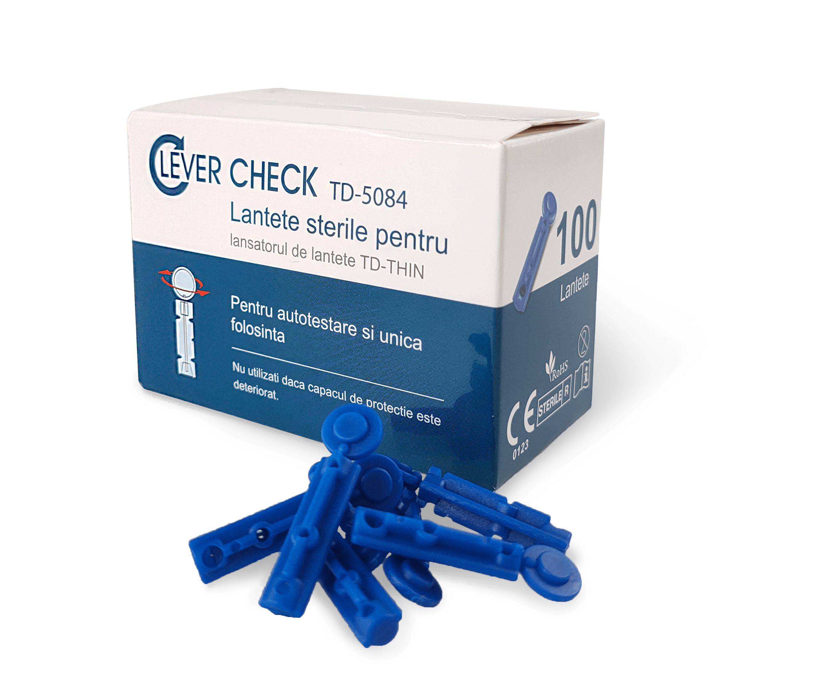 Lanțete Sterile 100 Buc